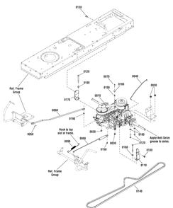 Part Location Diagram of 1739790BMYP Murray Strap, Torque, Right Hand